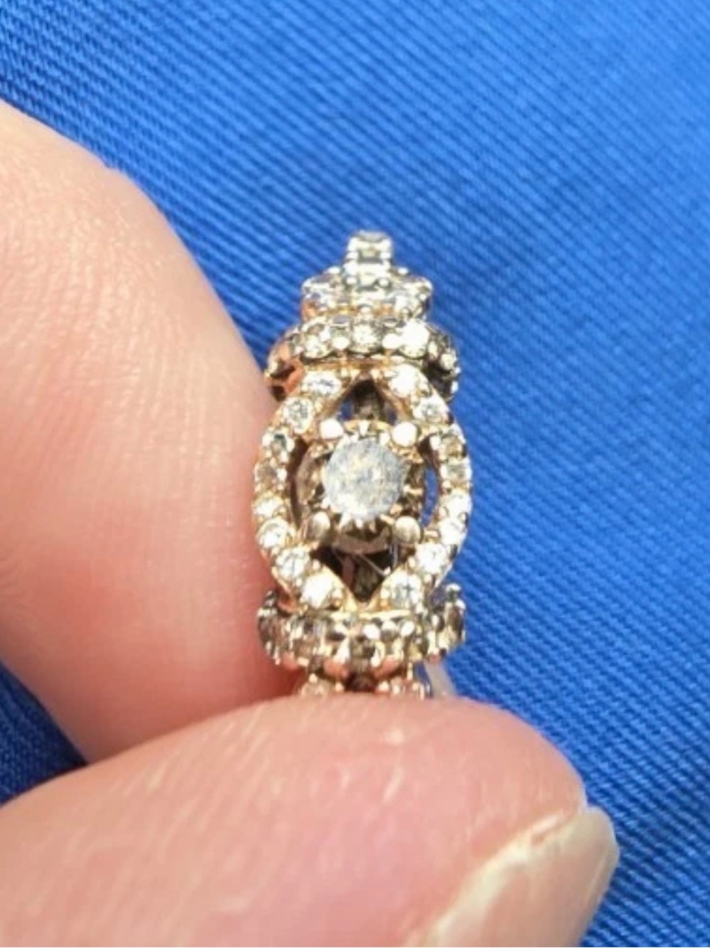 Le Vian 14K Rose Gold Chocolate Natural Diamond G/VS Ring Sz7 - Picture 13 of 15